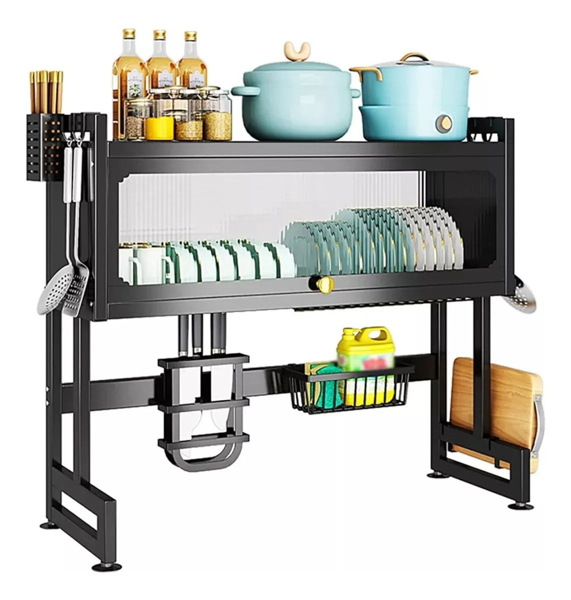 Escurridor Organizador Cocina Tapa 65cm