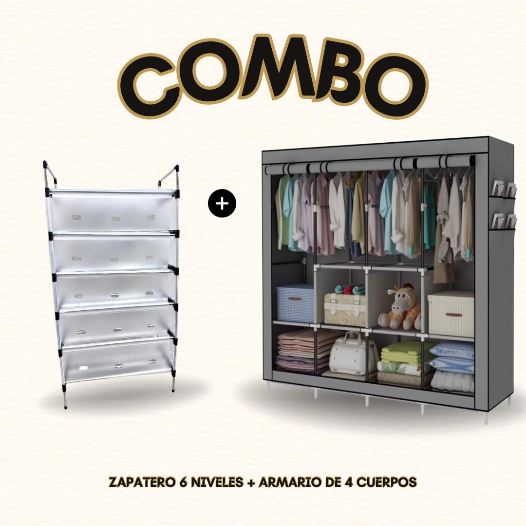 Combo Closet + Zapatero Cubierta